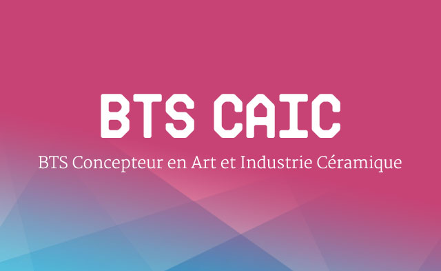 BTS Concepteur en Art et Industrie Céramique